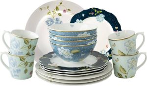 Laura Ashley Heritage Collectables Giftset 16 Delig Dinnerset