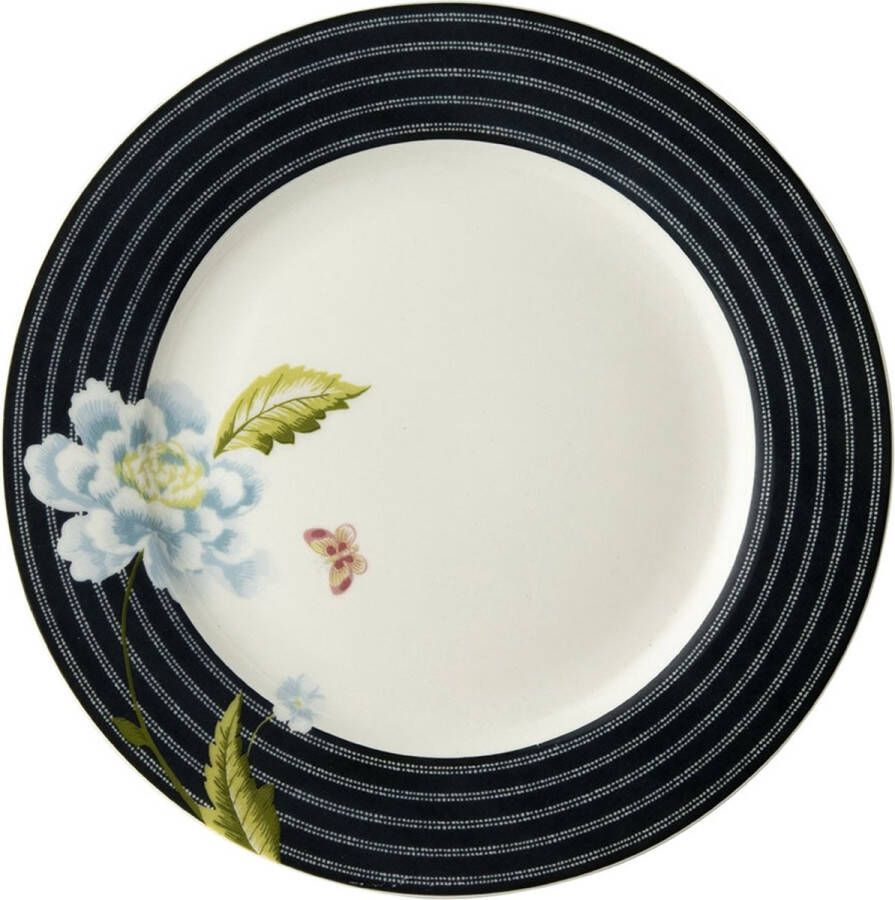 Laura Ashley Heritage Collectables Borden Plat Ø 20cm Midnight Candy Stripe