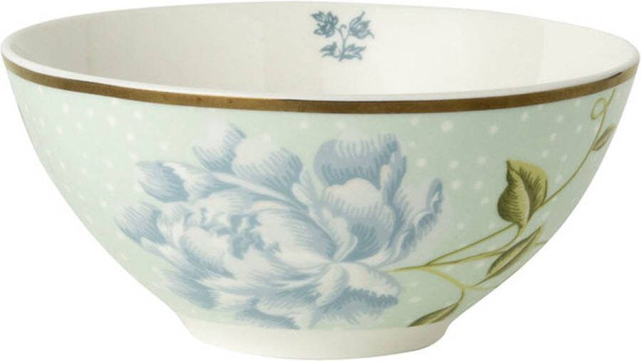 Laura Ashley Heritage Collectables Kommen Schaaltjes Ø13cm Mint Uni