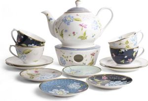 Laura Ashley Heritage Collectables Set 14 Delig Theeservies