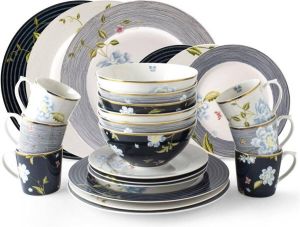 Laura Ashley Heritage Collectables Set 24 Delig Servies Assorti