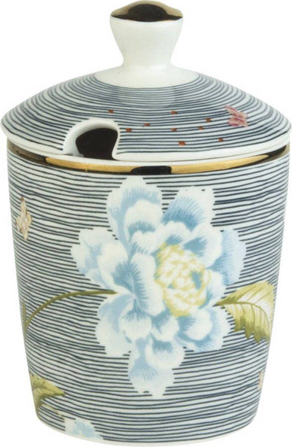 Laura Ashley Heritage Collectables Suikerpot Midnight Pinstripe