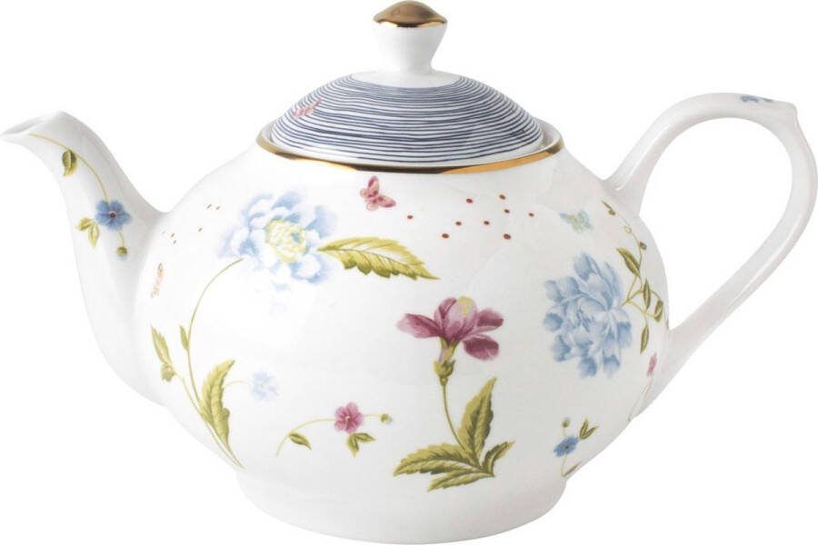Laura Ashley Heritage Collectables Theepot Elveden Wit 1 6 liter Giftset