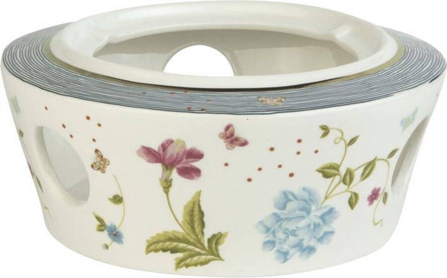 Laura Ashley Heritage Collectables Theelicht voor theepot Elveden Wit