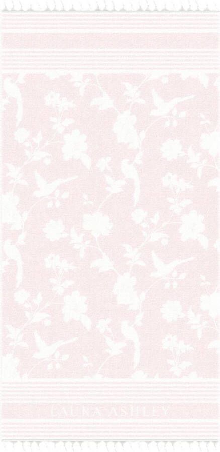 Laura Ashley Heritage Strandlaken Hamamdoek Elveden Blush Roze 90x180cm