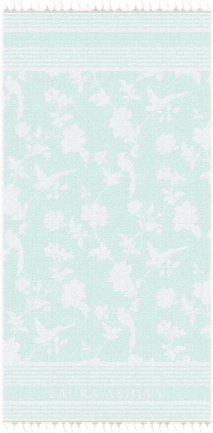 Laura Ashley Heritage Strandlaken Hamamdoek Elveden Mint groen 90x180cm