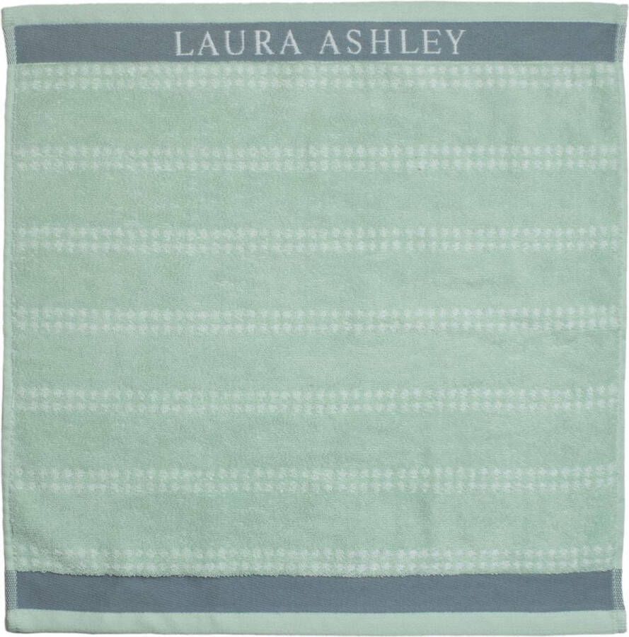 Keukendoek Mint Stripe 50x50 cm Laura Ashley Heritage servies (set van 6)