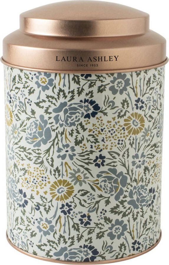 Laura Ashley Storage Collectables Bewaarblik rond Voorraadpot 12x18 cm Daniela Geel