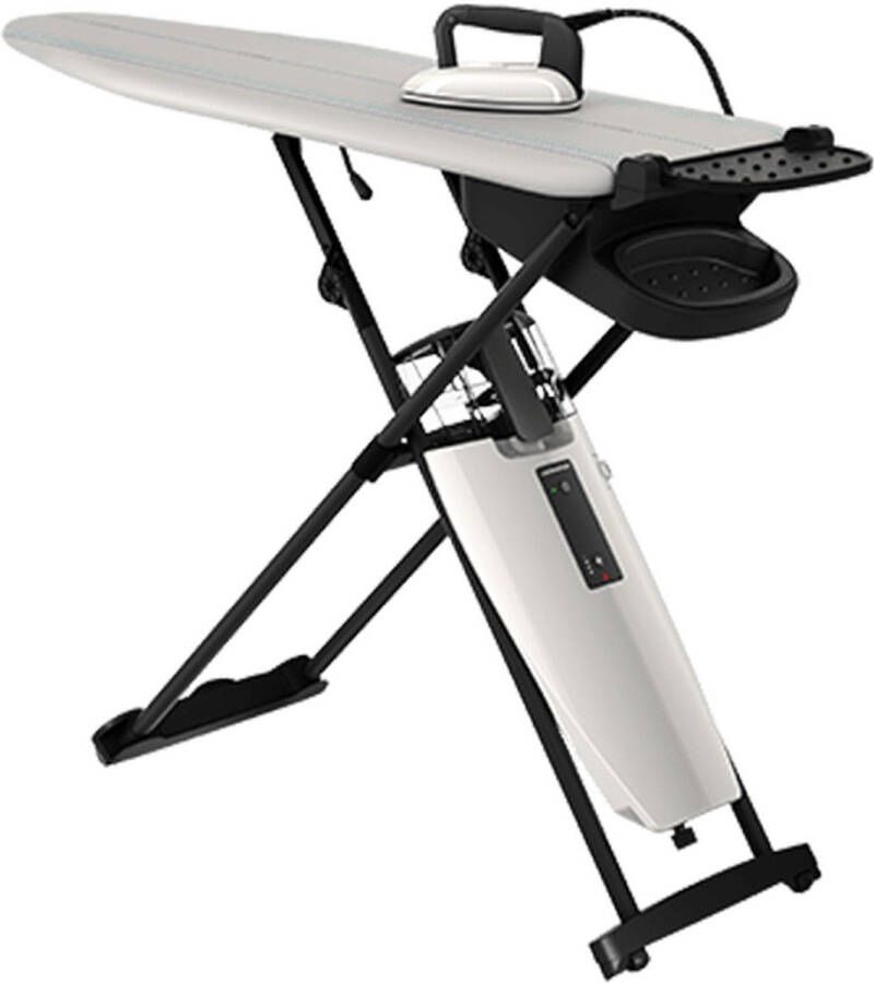 Laurastar Smart I Strijksystemen en een professioneel strijkijzer Stoomgenerator actieve strijkplankUnieke Temperatuur Geïntegreerde Wieltjes Afneembaar Waterreservoir