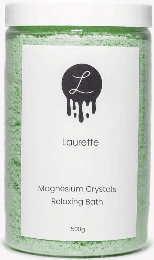 Laurette Revitaliserend Badzout 500g Eucalyptus Essentiële Olie Vegan 100% Biologisch