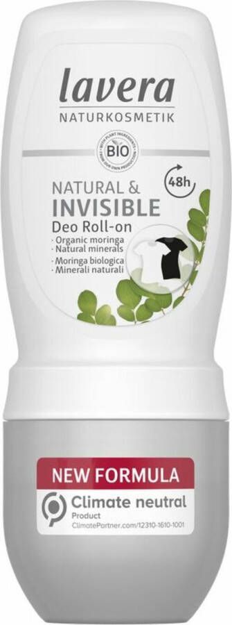 Lavera Deodorant roll-on natural & invisible bio EN-IT (50ml)