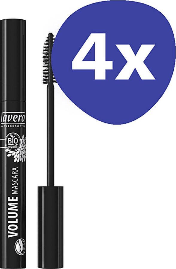 Lavera Volume Mascara Bruin (4x 6 5ml)