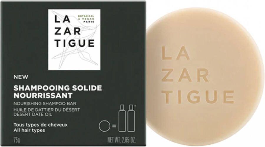 Lazartigue Voedende Vaste Shampoo 75 g