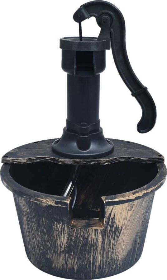 LBB BB Waterornament Voor buiten Tuin Water Fontein Waterval Ontwerp Kamerfontein Tuindecoratie Met Pomp 29 5 x 45 cm