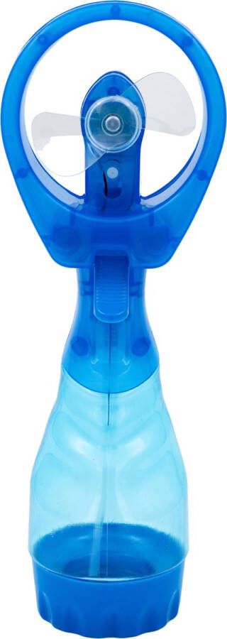 LBB Draagbare Mini Ventilator Blauw Mist sprayer Waterspray Waterverstuiver Hand Kleine Gezichtsventilator