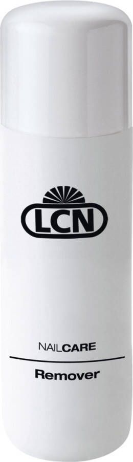 LCN nail care nagellak remover verwijderaar aceton vrij 30020 100ml standaard assortiment