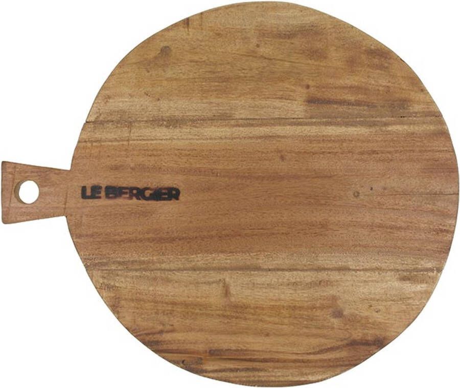 Le Bergier Serveerplank Rond met handvat 40 x 2 5 x 46 cm