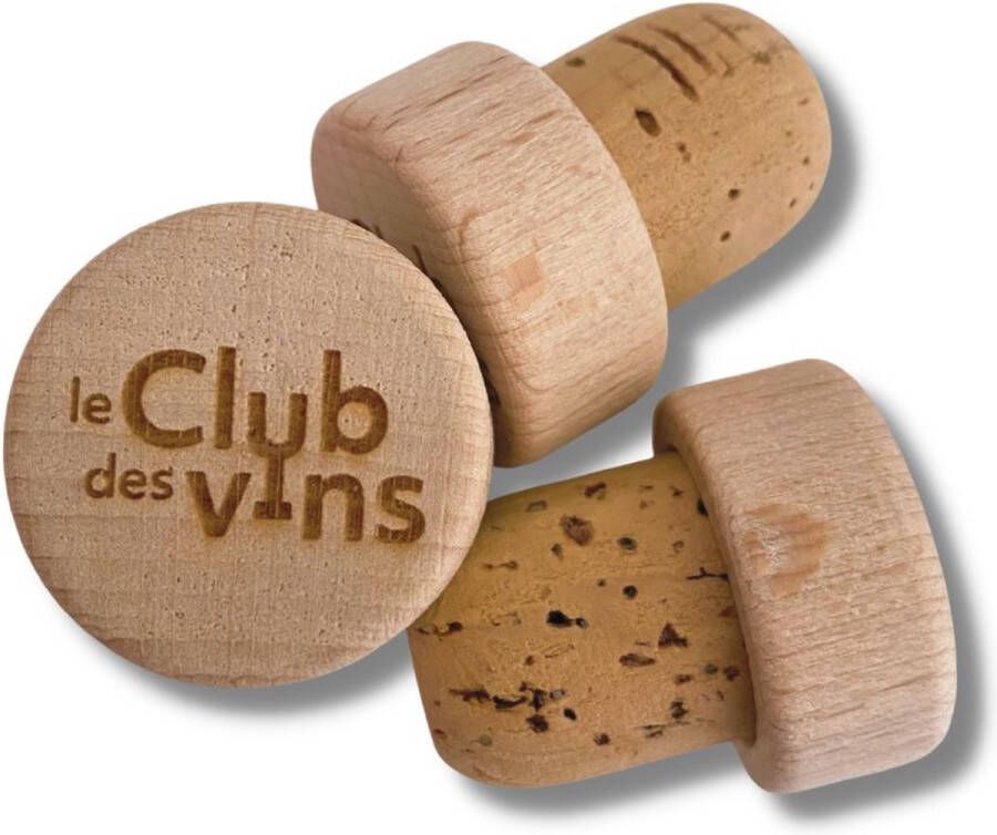 Le Club des Vins Wijnstopper 3 stuks