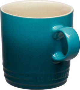 Le Creuset 4 aardewerken mokken Deep Teal 0 35l
