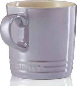 Le Creuset 4 aardewerken mokken Metallic Bluebell Purple 0 35l