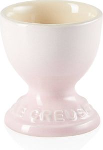 Le Creuset 6 aardewerken eierdopjes Shell Pink 6cm