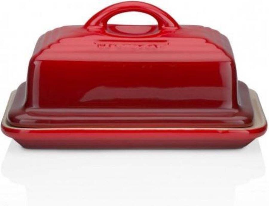 Le Creuset Aardewerk Botervloot Kersenrood