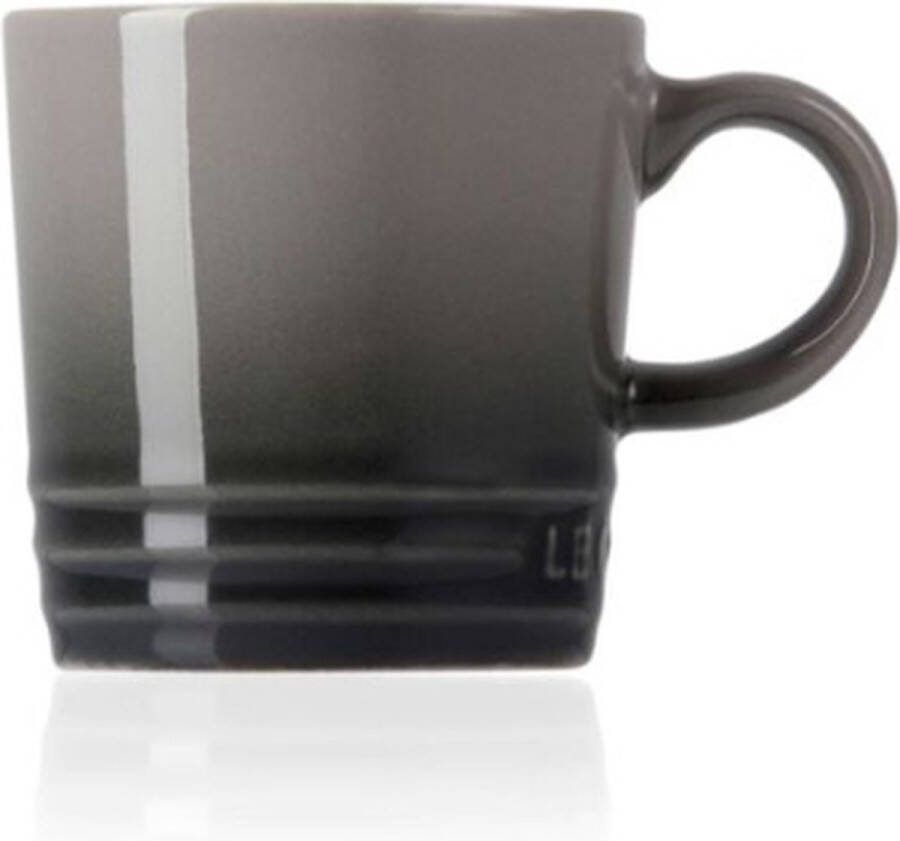 Le Creuset aardewerk espressokop 100ml flint
