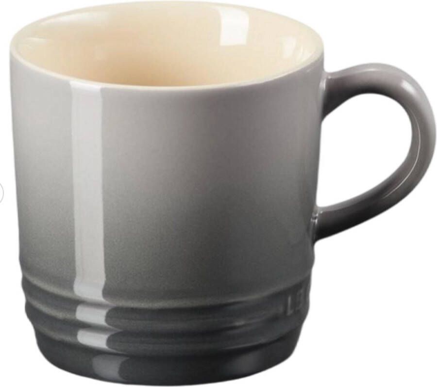 Le Creuset aardewerk koffiebeker 200ml flint