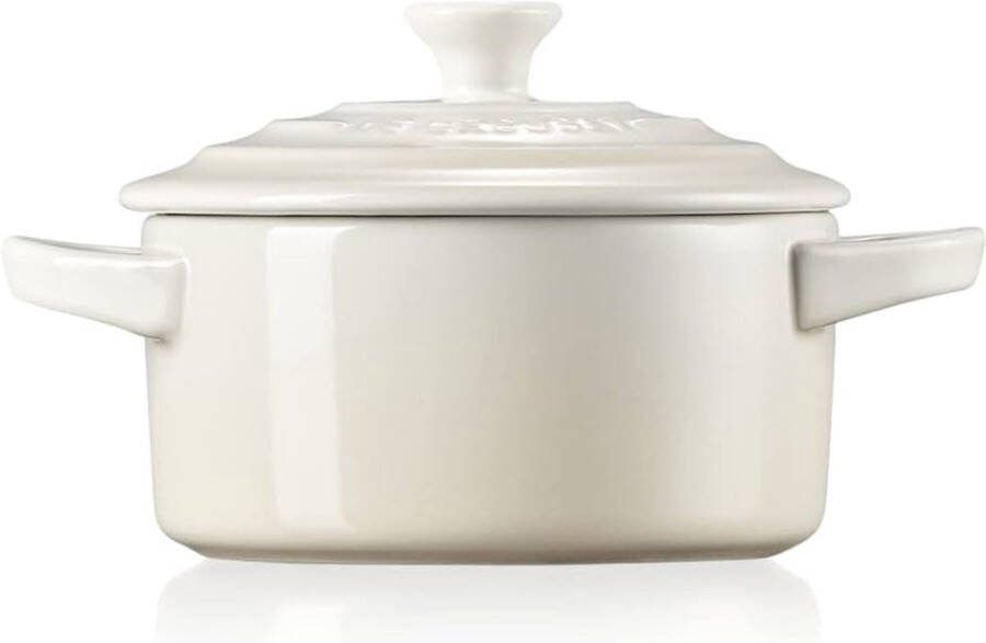 Le Creuset Aardewerken mini-braadpan Meringue 0 25L