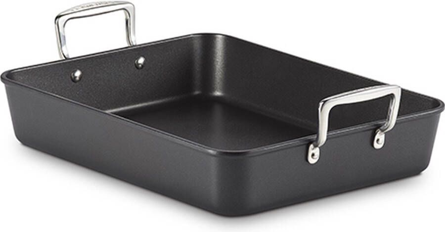 Le Creuset Anti-aanbak braadslede Zwart 35x27 5cm