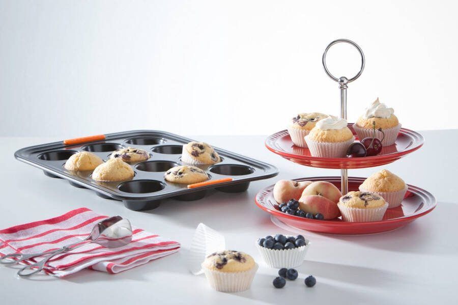 Le Creuset Bakvorm Patiliss voor 12 muffins 40 x 30 cm