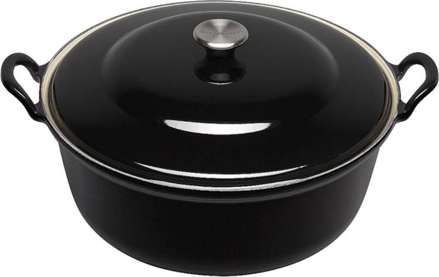 Le Creuset Braadpan Faitout Braadpan zwart 32 cm