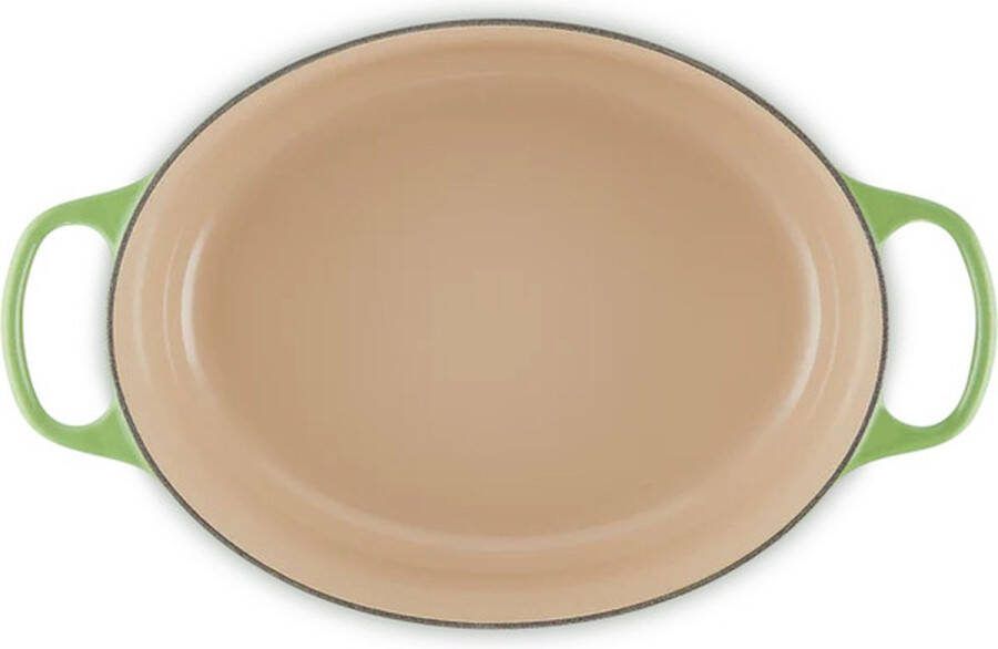 Le Creuset Braadpan Ovaal Signature 35cm Bamboo Green