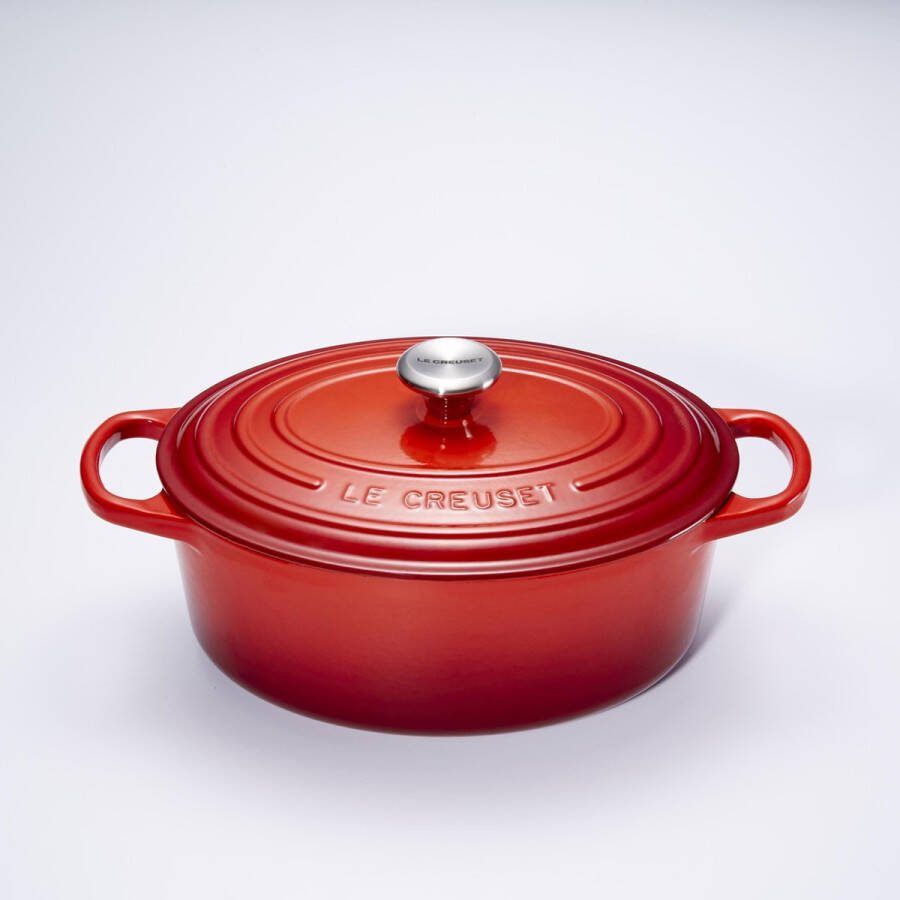 Le Creuset Braadpan Signature Ovaal Kersenrood ø 27 cm 4.1 liter
