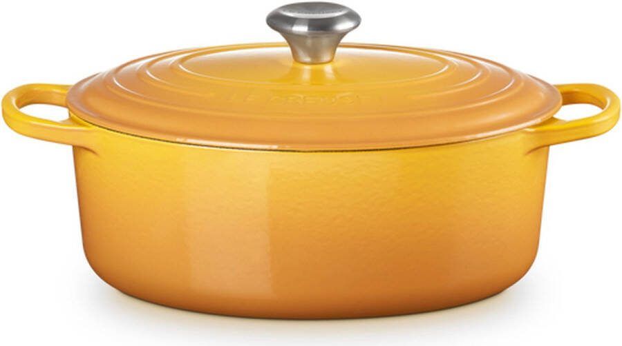 Le Creuset Braadpan ovaal Signature Nectar ø 29 cm 4.7 Liter