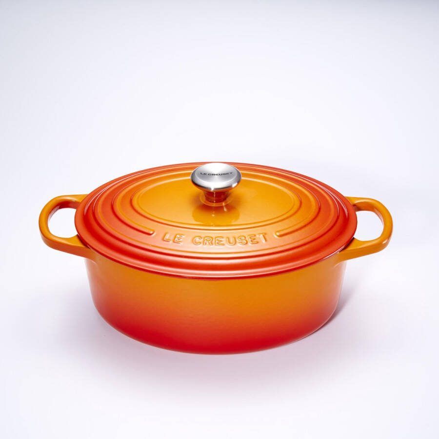 Le Creuset Gietijzeren Ovale Braadpan Oranjerood 31cm 6 3l | Potten&Pannen | Keuken&Koken Keukengerei | 0024147263173