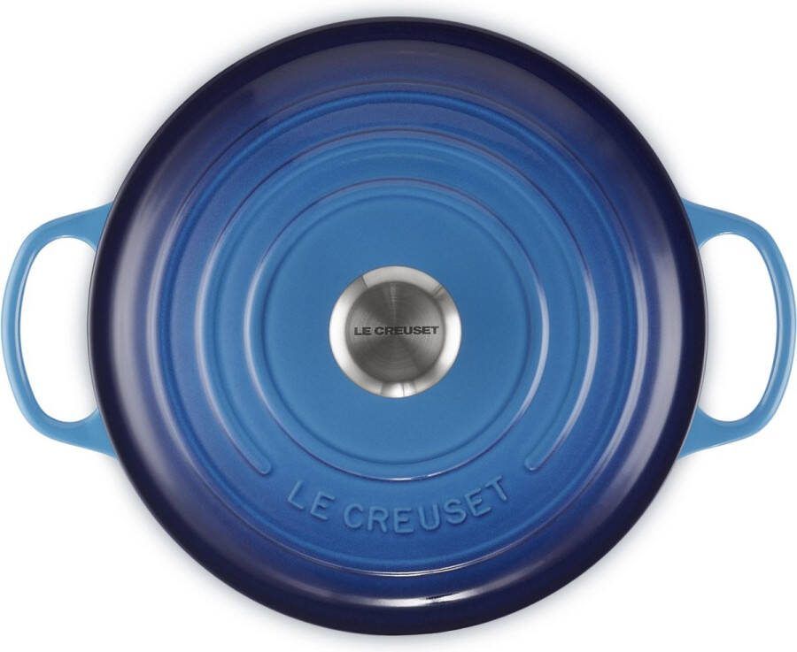 Le Creuset Braadpan Signature Azure ø 26 cm 5.3 liter