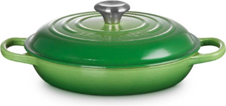 Le Creuset Braadpan Signature Campagnard Bamboo ø 30 cm 3.5 liter