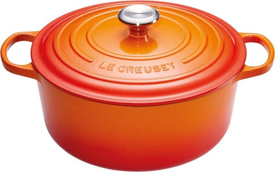 Le Creuset Braadpan Signature Oranjerood ø 28 cm 6.7 liter