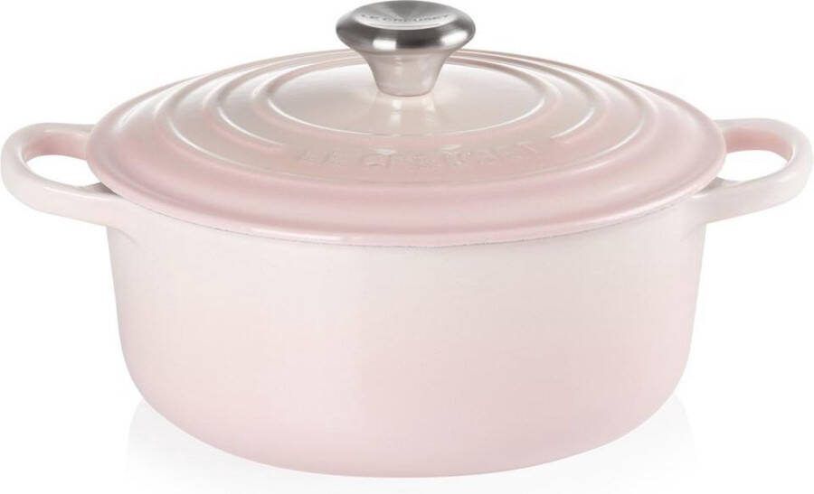 Le Creuset Braadpan Signature Shell Pink ø 20 cm 2.4 liter