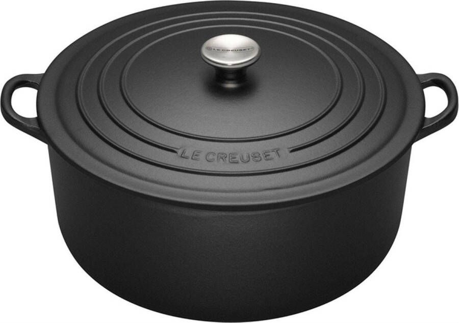 Le Creuset Braadpan Zwart 34cm