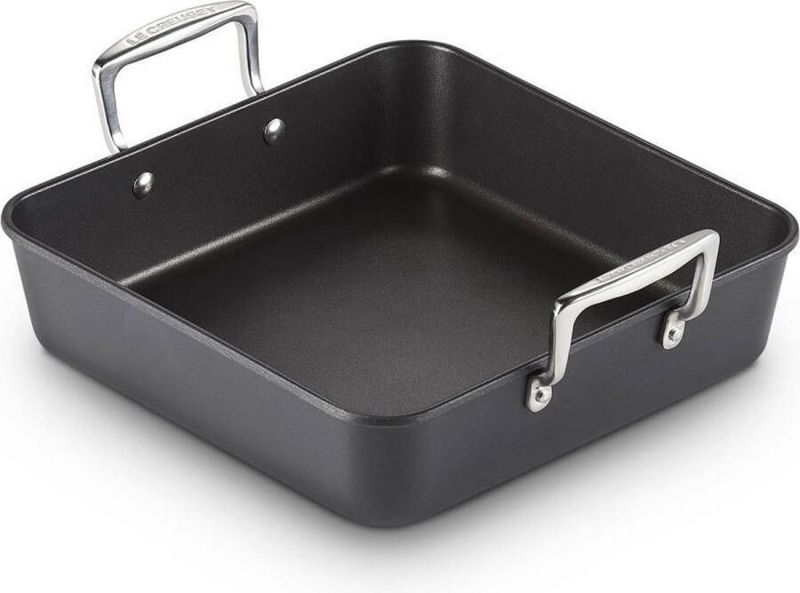 Le Creuset Braadslede Les Forgées TNS 26 x 26 cm 3.8 liter standaard anti-aanbaklaag