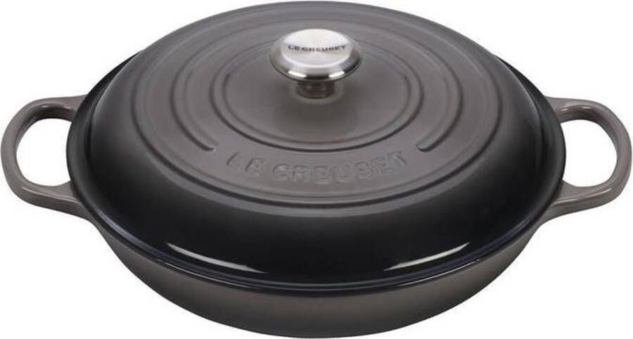 Le Creuset Campagnard 30 Cm in Geëmailleerd Gietijzer Flint