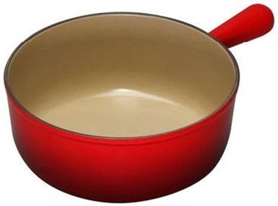 Le Creuset Caquelon Fonduepan 20cm rood