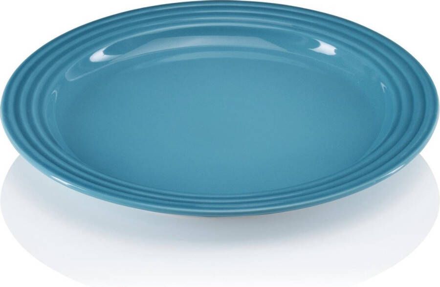 Le Creuset Dinerbord Caribbean Blue ø 27 cm