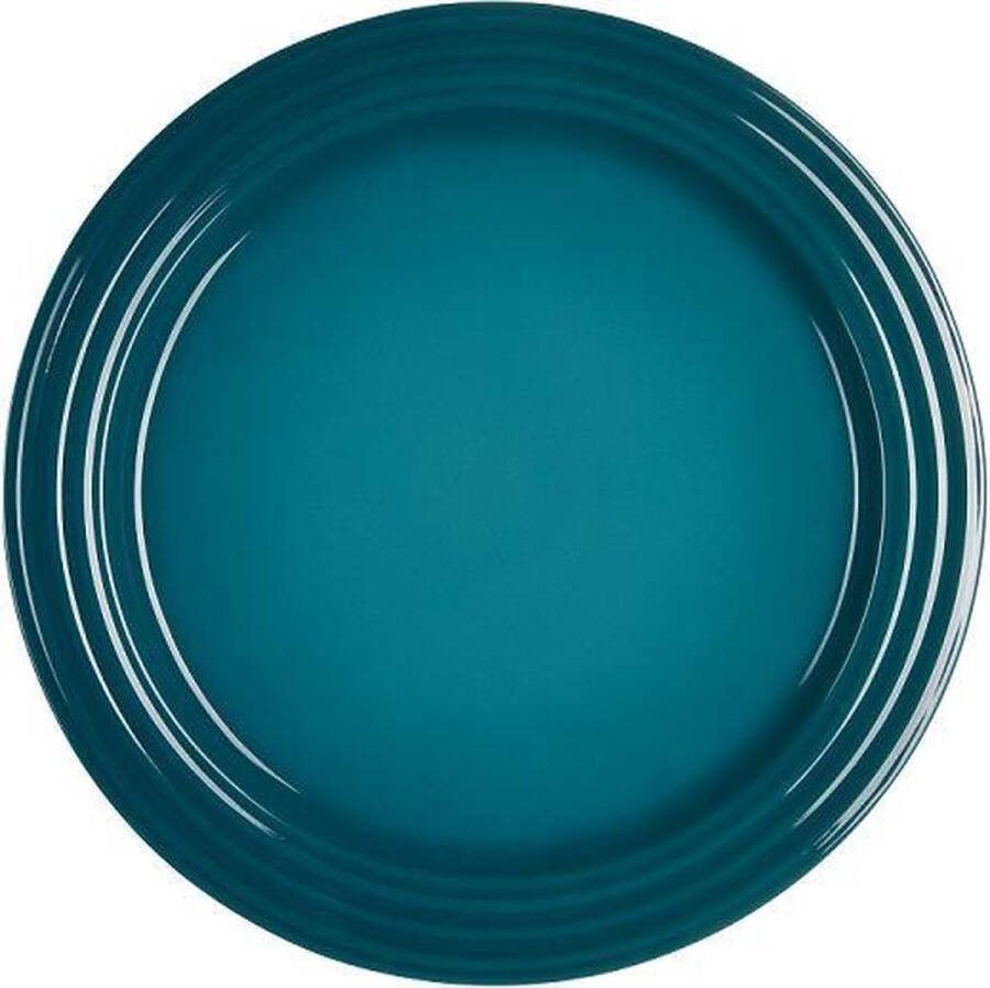Le Creuset Dinerbord Deap Teal ø 27 cm