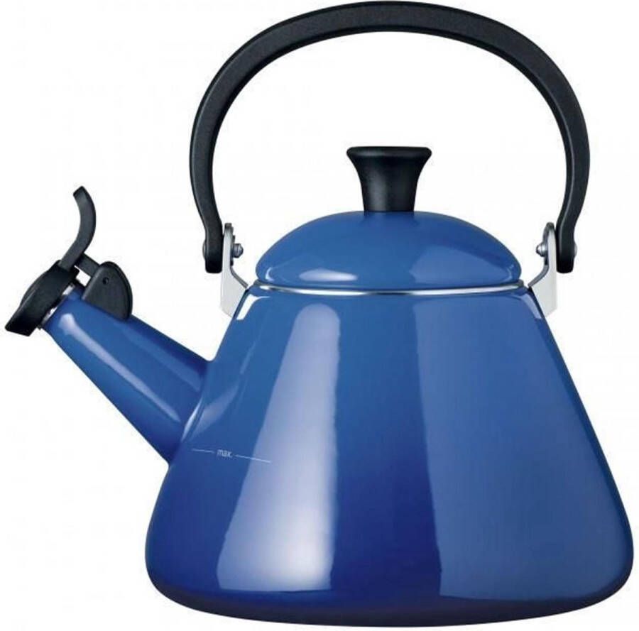 Le Creuset Fluitketel Kone in Marseilleblauw 1 6l