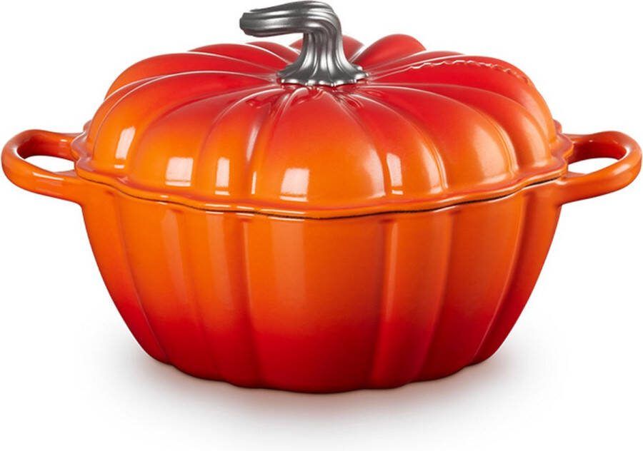 Le Creuset Braadpan Signature Pompoen Oranjerood ø 24 cm 3.7 liter