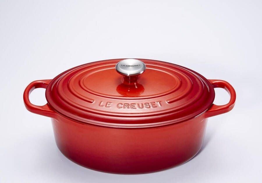 Le Creuset Gietijzeren Ovale Braadpan Kersenrood 29cm 4 7l | Potten&Pannen | Keuken&Koken Keukengerei | 0024147261933
