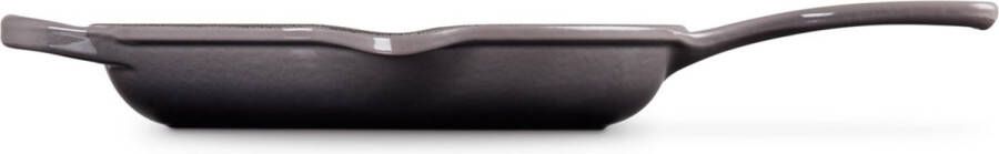 Le Creuset Skillet Signature Flint ø 23 cm geëmailleerde anti-aanbaklaag